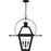 Quoizel Rue De Royal 4Lt Outdoor Lantern, Black/Clear/Tempering