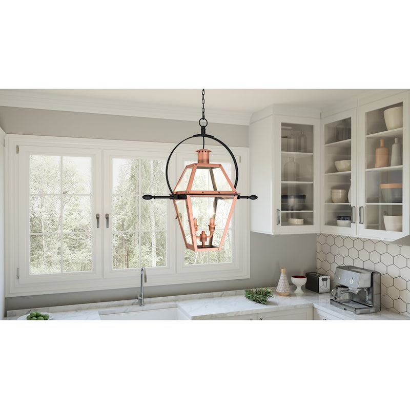 Quoizel Rue De Royal Pendant, Clear