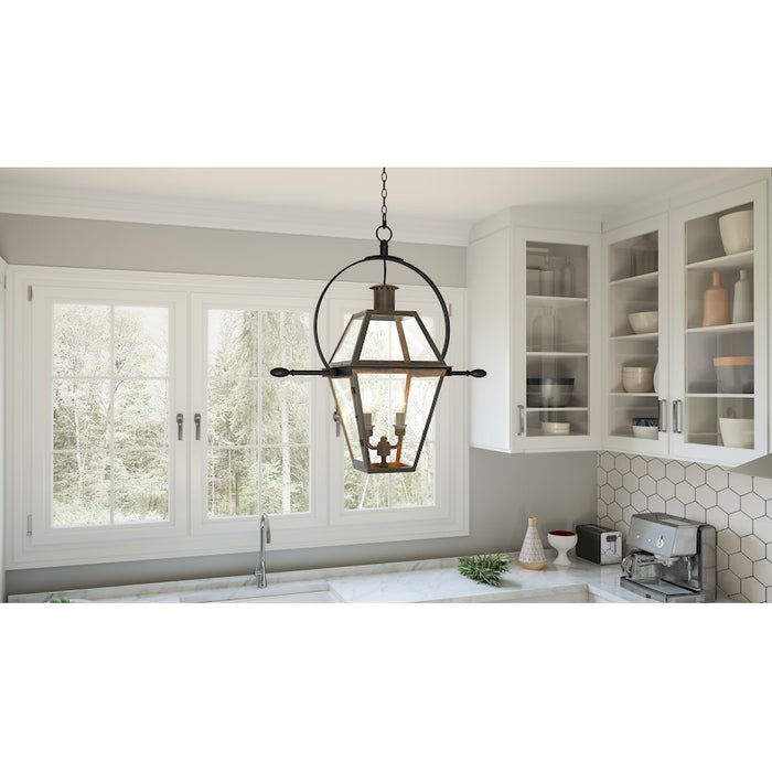 Quoizel Rue De Royal Pendant, Clear