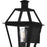 Quoizel Rue De Royal 1Lt Outdoor Lantern, Black/Clear/Tempering