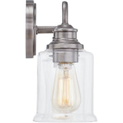 Quoizel Rover 3 Light Bath Vanity, Polished Antique Nickel