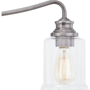 Quoizel Rover 3 Light Bath Vanity, Polished Antique Nickel