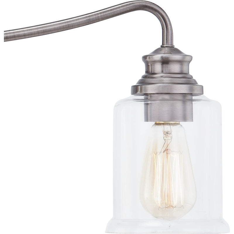 Quoizel Rover 3 Light Bath Vanity, Polished Antique Nickel