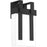Quoizel Ruben LED Light Outdoor Wall Lantern, Black/Acrylic