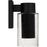 Quoizel Sawyer 1Lt 10" Outdoor Lantern, Black/Clear Seedy