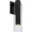 Quoizel Sawyer 1Lt 20" Outdoor Lantern, Black/Clear Seedy - SAW8105MBK