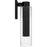 Quoizel Sawyer 1Lt 20" Outdoor Lantern, Black/Clear Seedy