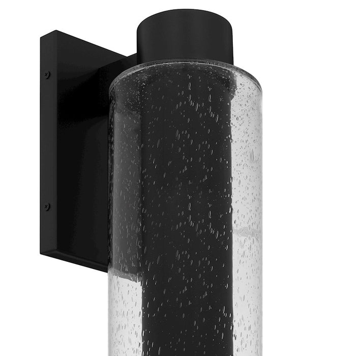 Quoizel Sawyer 1Lt 20" Outdoor Lantern, Black/Clear Seedy