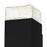 Quoizel Saxton Lt 14" Outdoor Lantern, Black/Clear Textured