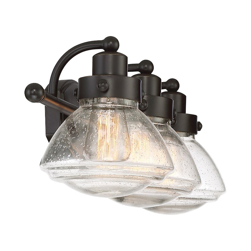 Quoizel Scholar 3 Bath Light, Palladian Bronze