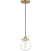 Quoizel Sidwell Mini Pendant, Weathered Brass