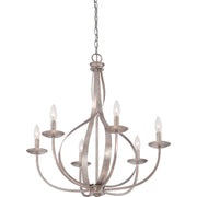 Quoizel Serenity Chandelier, Italian Fresco