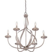 Quoizel Serenity Chandelier, Italian Fresco
