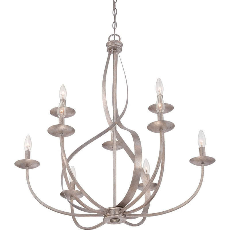 Quoizel Serenity Chandelier, Italian Fresco