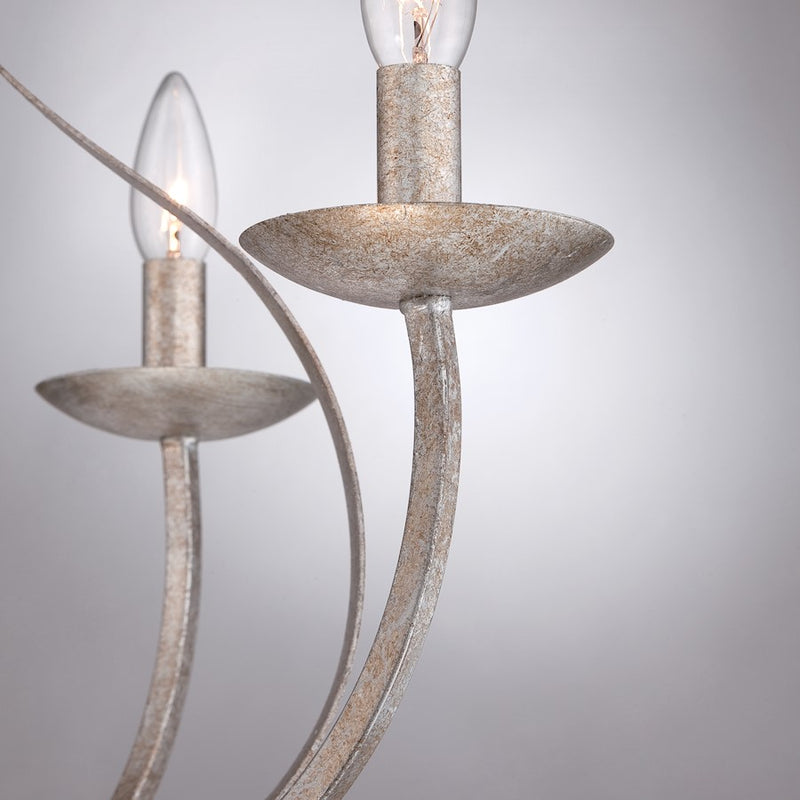 Quoizel Serenity Chandelier, Italian Fresco