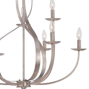 Quoizel Serenity Chandelier, Italian Fresco