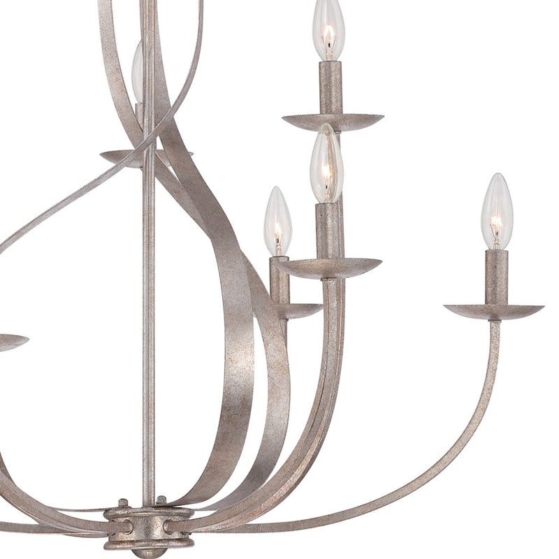Quoizel Serenity Chandelier, Italian Fresco