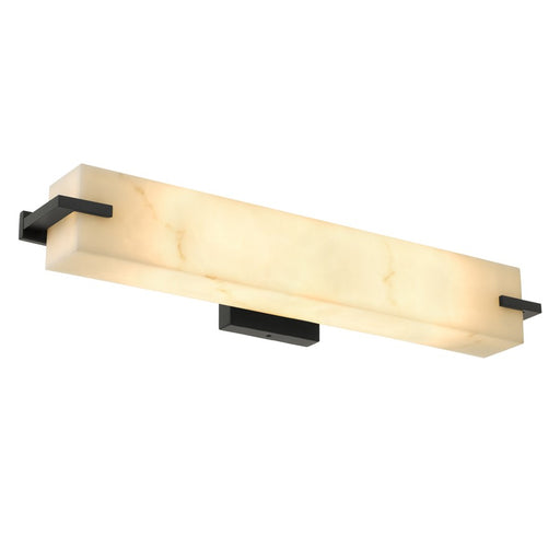 Quoizel Seraphine 2-Lt Matte Black Vanity Light, Matte Black - SERA8624MBK