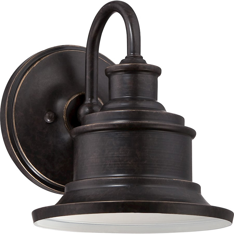 Quoizel Seaford Outdoor Wall Lantern in Imperial Bronze