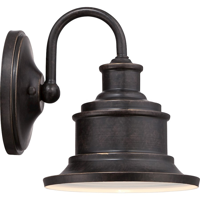Quoizel Seaford Outdoor Wall Lantern in Imperial Bronze
