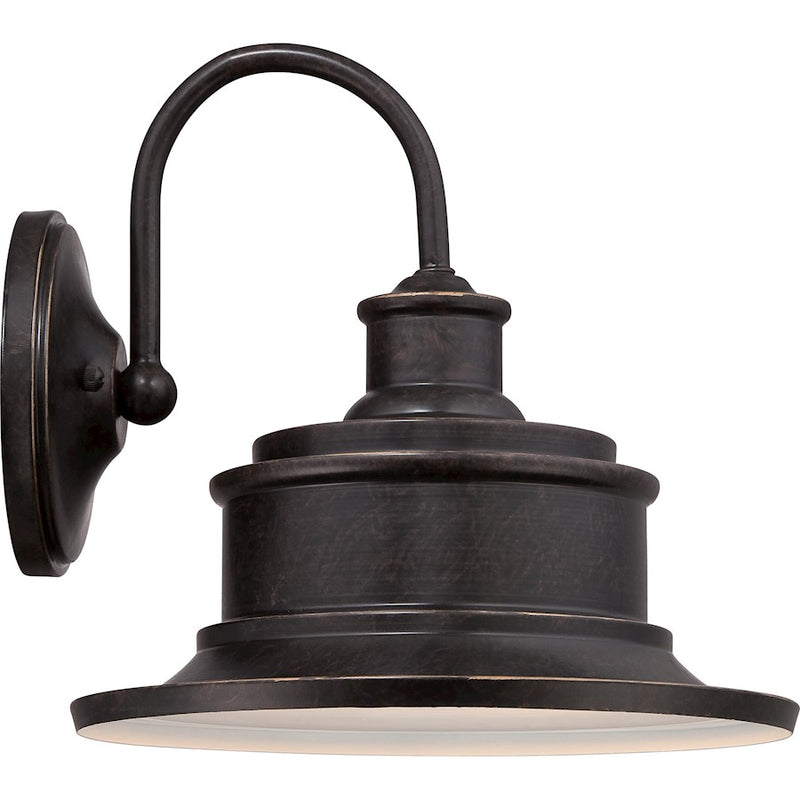 Quoizel Seaford Outdoor Wall Lantern in Imperial Bronze