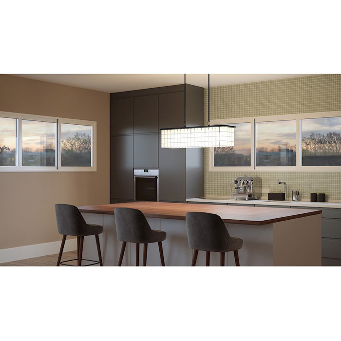 Quoizel Seigler 4 Light Island Light, Matte Black