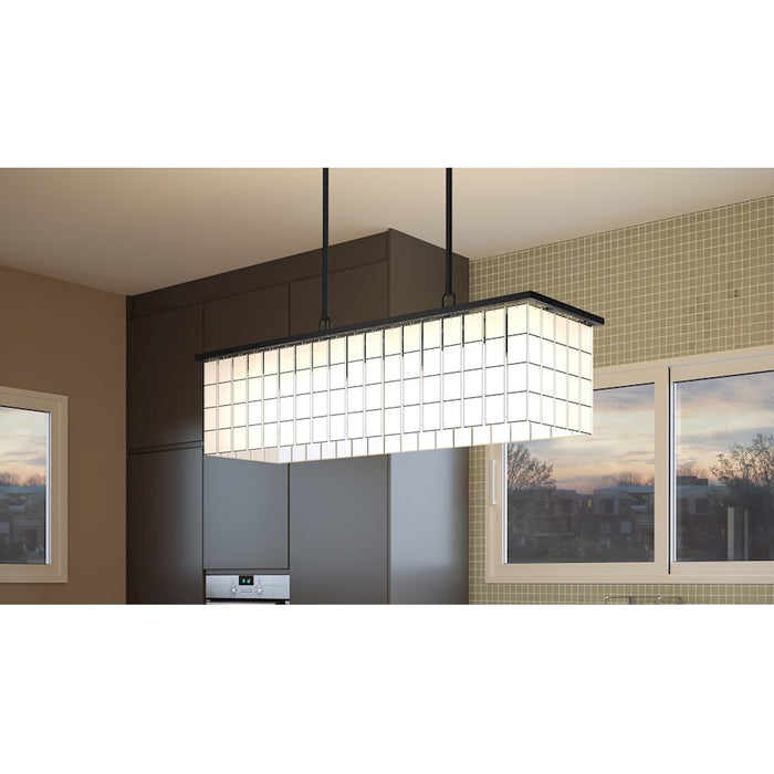 Quoizel Seigler 4 Light Island Light, Matte Black