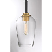 Quoizel Sagamore Mini Pendant, Earth Black