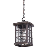 Quoizel Stonington 9.5in 1-Light Outdoor Wall Lantern | Traditional Palladian Bronze and Clear Water Glass | Front Porch & Entryway | Model SNN1909PN