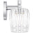 Quoizel Spade 2Light Bath Light, Polished Chrome/Clear Acrylic