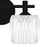 Quoizel Spade 2Light Bath Light, Matte Black/Clear Acrylic