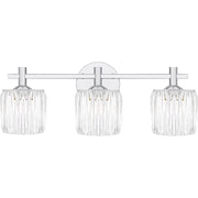 Quoizel Spade 3Light Bath Light, Polished Chrome/Clear Acrylic - SPD8622C