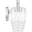Quoizel Spade 4Light Bath Light, Polished Chrome/Clear Acrylic