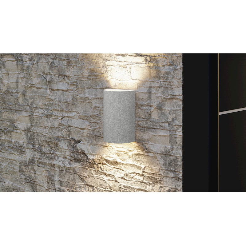 Quoizel Spieth Outdoor Lantern, Concrete