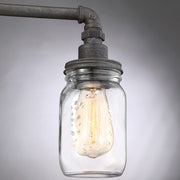 Quoizel Squire 2 Bath Light, Rustic Black