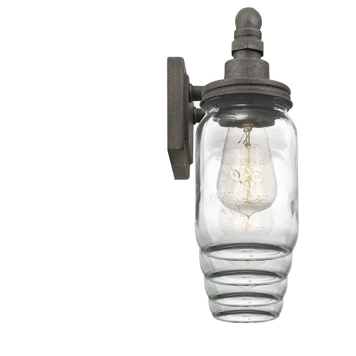 Quoizel Squire 4 Light Bath Light, Rustic Black