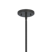 Quoizel Stella 7" 1 Light Mini Pendant, Western Bronze/Clear