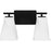 Quoizel Stetson 2 Light Bath Light, Matte Black/Opal Etched Glass