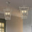 Quoizel Summerford 4 Light Foyer, Antique White