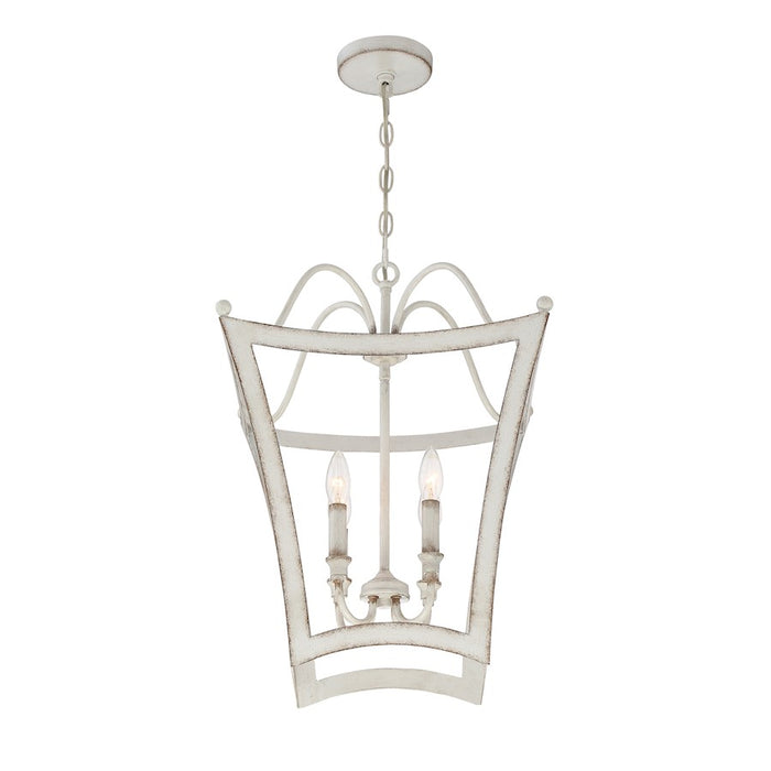 Quoizel Summerford 4 Light Foyer, Antique White