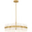 Quoizel Sweeney 6Lt Pendant, Soft Gold/Clear /White Sand Inside - SWE2830SGD