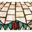 Quoizel Tiffany 3 Light Table Lamp, Matte Black/Multicolor Art