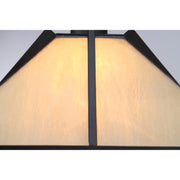 Quoizel Pomeroy 15in 1-Light Table Lamp | Traditional Western Bronze and Multicolor Art Glass | Bedroom & Living Room | Model TF1791TWT