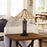 Quoizel Stevie 2 Light Table Lamp Tiffany, Western Bronze/Tiffany