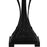 Quoizel Yosemite 2 Light Table Lamp, Matte Black/Multicolor Art