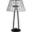 Quoizel Rainier 2Lt Table Lamp, Black/Multitextured Art