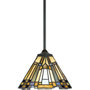 Quoizel 1 Light Inglenook Mini Pendant in Valiant Bronze