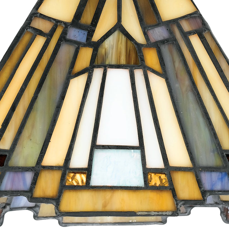 Quoizel 1 Light Inglenook Mini Pendant in Valiant Bronze