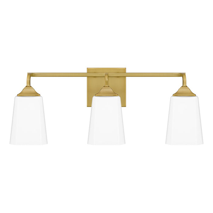 Quoizel Thoresby 3 Light Bath Vanity, Opal Etched