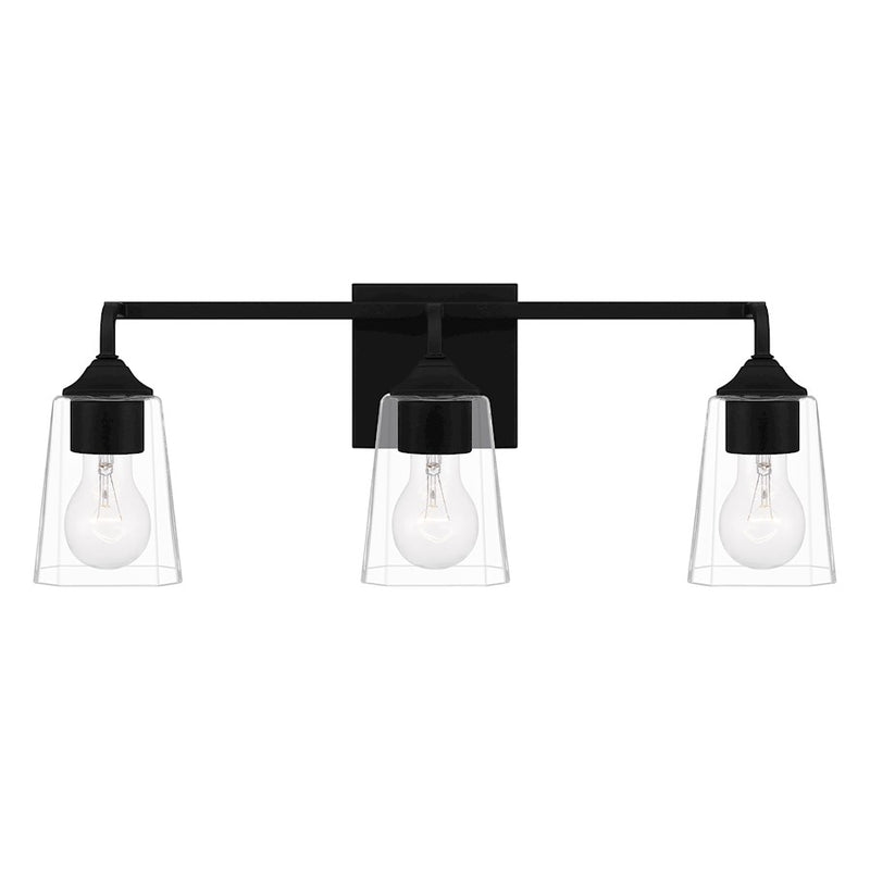 Quoizel Thoresby 3 Light Bath Vanity, Opal Etched